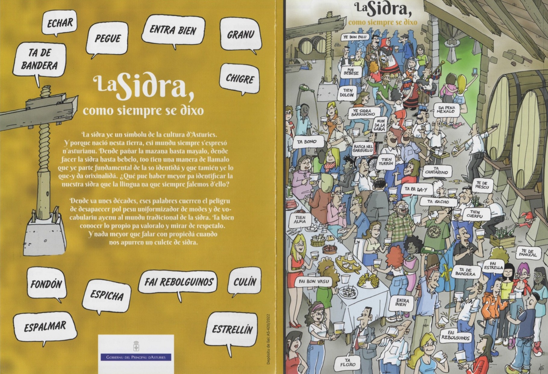 La sidra, como siempre se dijo